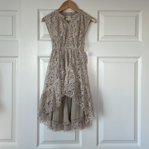 NWT Joyfolie Hadley Dress in Turtledove - Picture 5 of 6